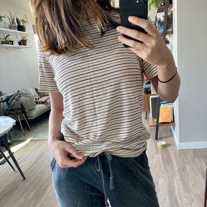 100% Hemp Striped T-Shirt